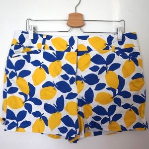 LOFT Riviera Shorts in Lemon Pattern